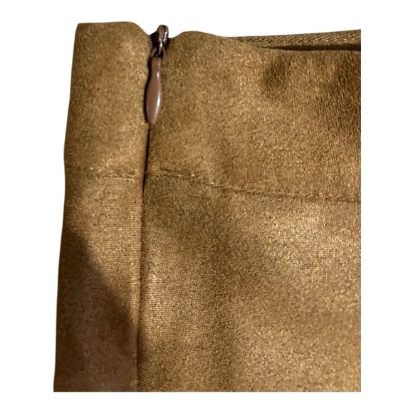 SHEIN Brown Mini A-Line Pleated Skirt - Picture 2 of 4